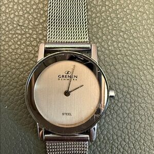 Grenen Silver Mesh Watch